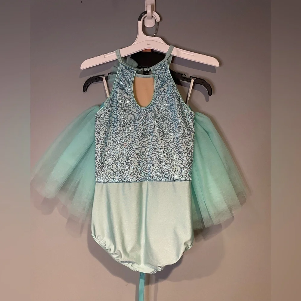 Girls 3 piece Dance Costume Fly Me To The Moon Size LC Jazz Tap Ballet Lyrical